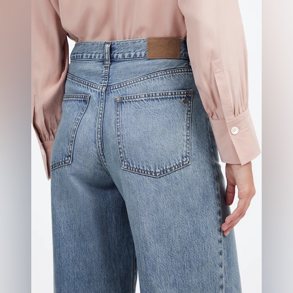 MADEWELL Super Wide Leg Jeans SIZE: 29 - Picture 5 of 9
